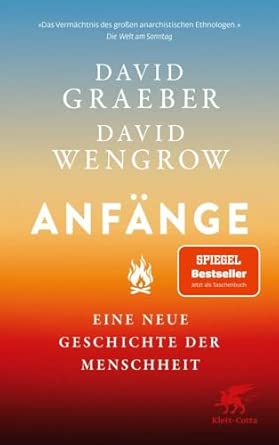 Buchcover Anfänge Graeber und Wengrow